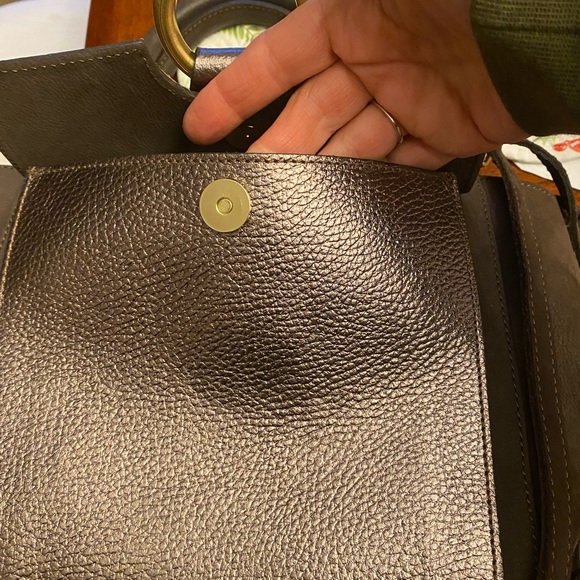 Vittoria Napoli metallic Italian bag - Picture 8 of 14